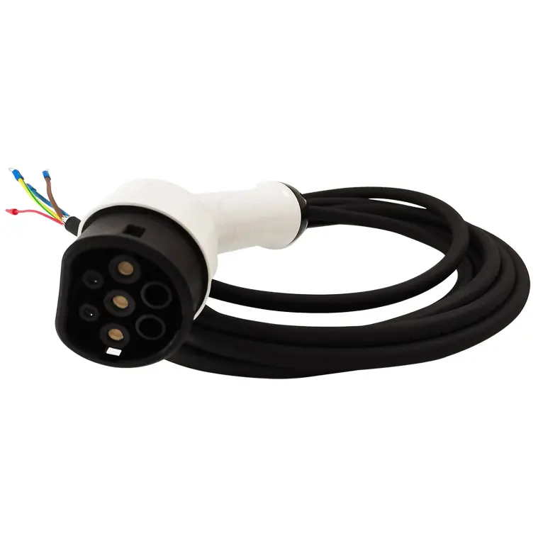 63A Three Phase Type 2 Electric Car Charger Plug IEC 62196-2 EV Charging Connector For Electric Car Charging