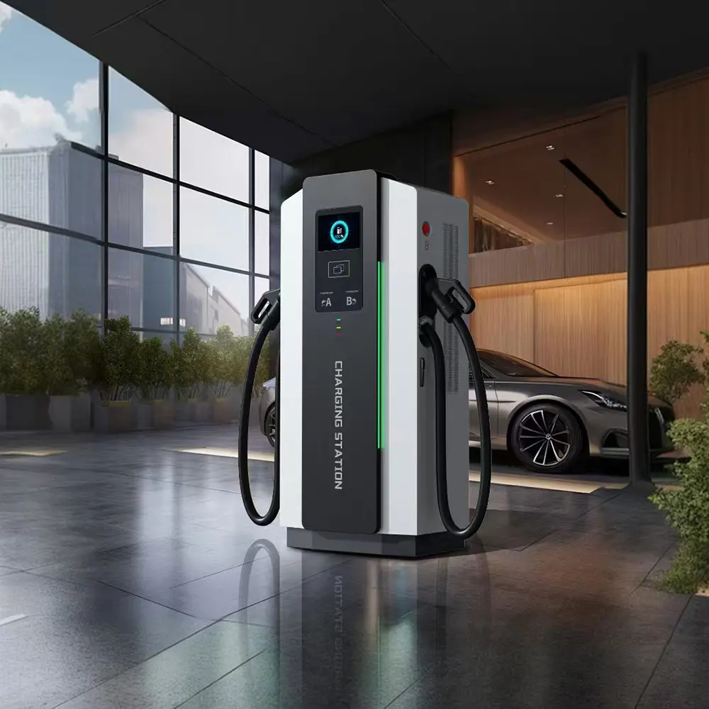 DC 120KW EV Charger Distributed Charging Station IP54 Electric Car Fast Charging Pile