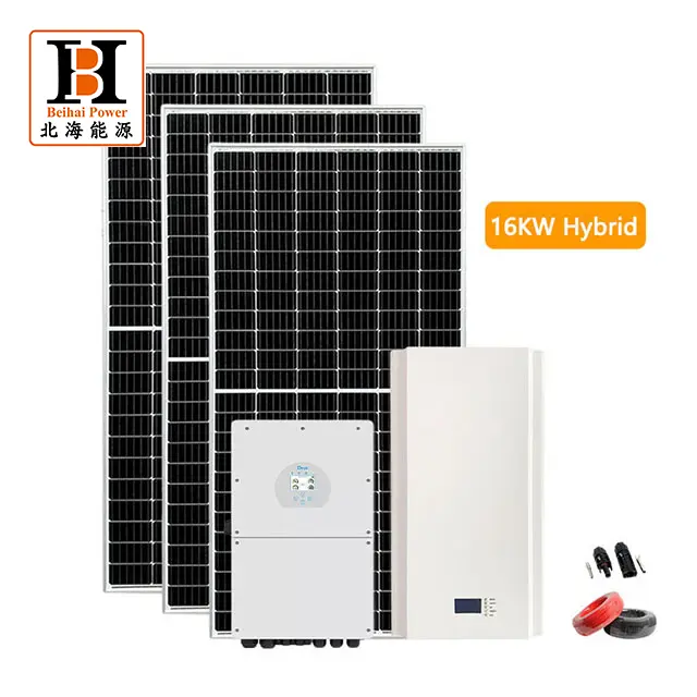 Hybrid 3kw 5kw 8kw 10kw Solar Power System Solar Generator for Home Use Solar System Featured Image