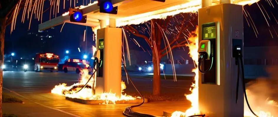 When the charging pile is charging, the face shell and gun wire become hot. Is this a normal phenomenon or a safety hazard?