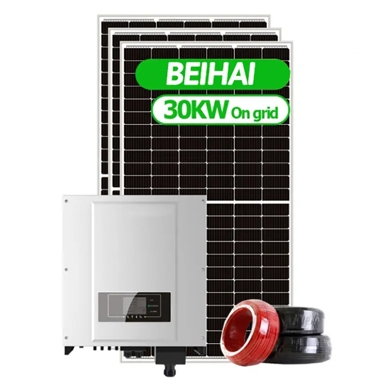 80KW~180KW Solar Power System On Grid For Farm Factory