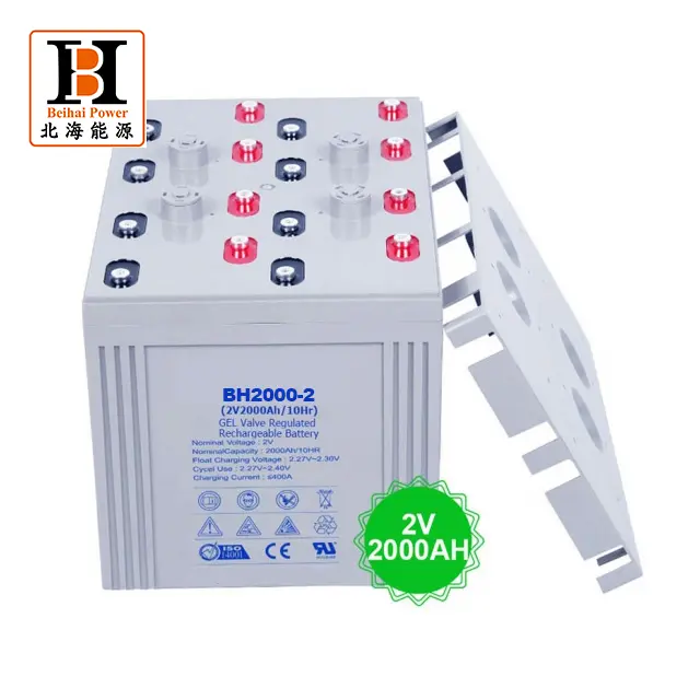 Rechargeable Sealed Gel Battery 12V 200ah Solar Energy Storage Battery