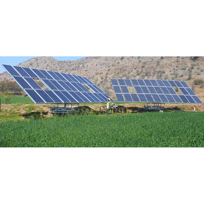 AC Submersible Motor Solar Water Pump System