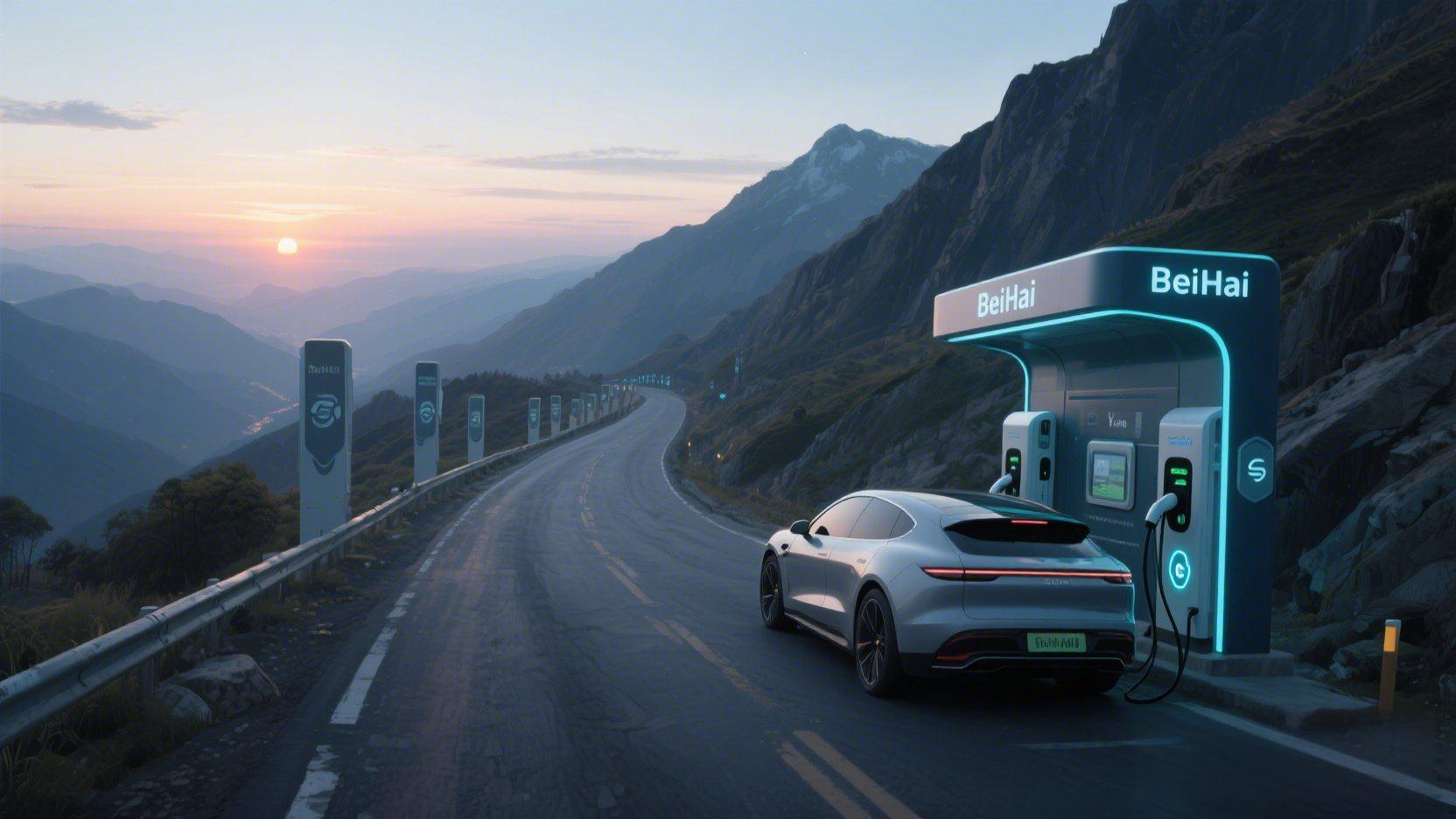 EV Fast Charger Station is a highly capable charging facility for electric vehicles. It is equipped with DC chargers that support multiple charging interface standards such as CCS2, Chademo, and Gbt.