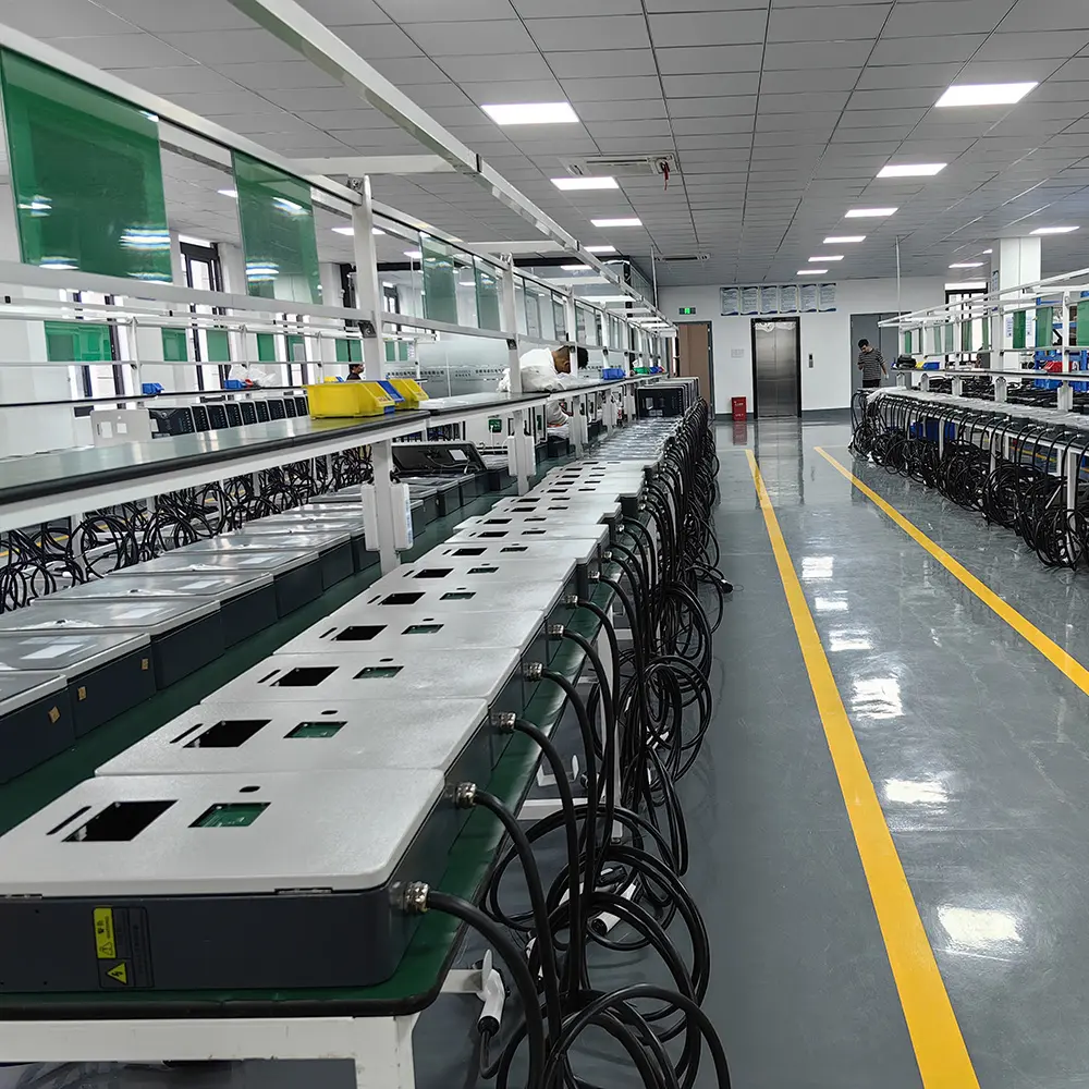 IP65 AC 220V EV Charging Pile 3.5kw 7kw Single Double Gun Commercial Charging Station