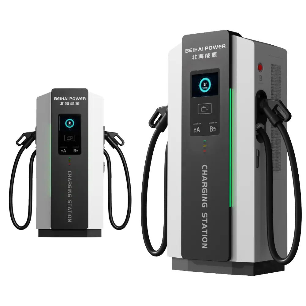 BeiHai CCS1 CCS2 GB/T Electric Car Charger 160KW Electric Vehicle DC Fast Charging Station With Dual Charging Gun