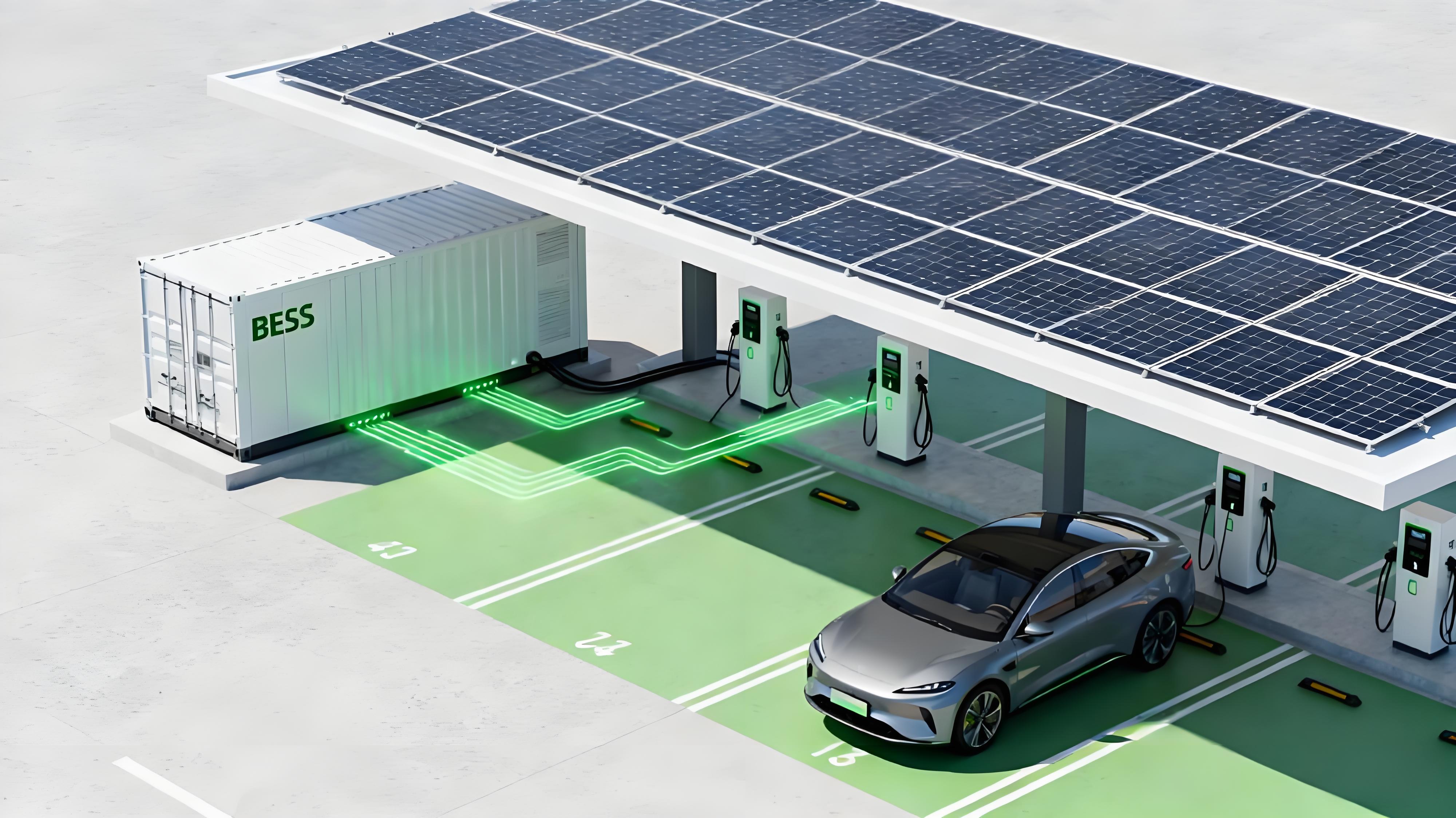 Integration of photovoltaic, storage and charging - building a new pattern of clean energy