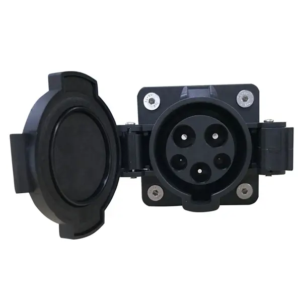 16A 32A SAE J1772 Inlets Socket 240V Type 1 AC EV Charging Socket for Electric Car Charger