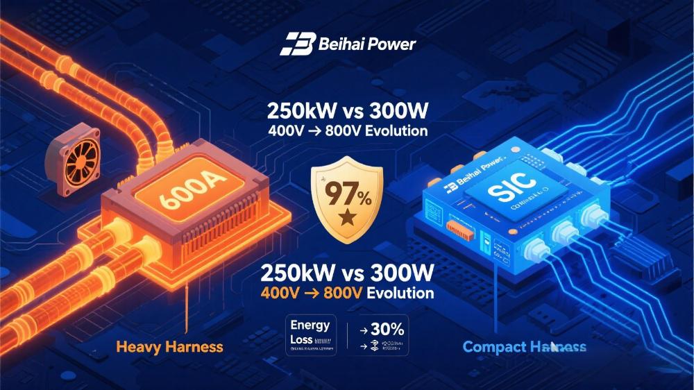 DC charging equipment achieves excellent fast charging capability through high-current and high-voltage technology.