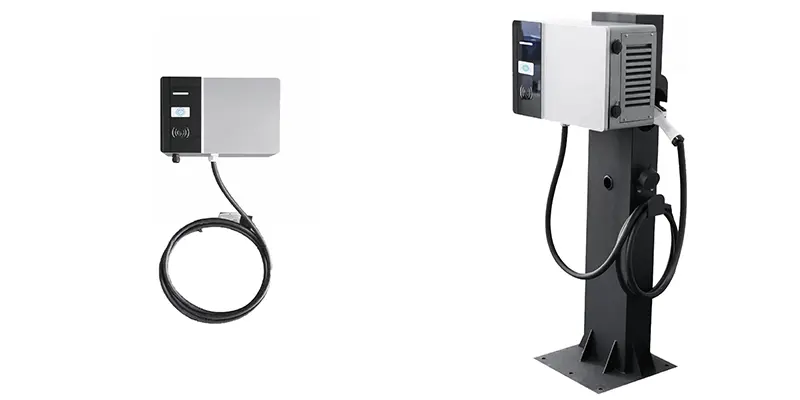 Comparison between small DC chargers and traditional high-power DC chargers
