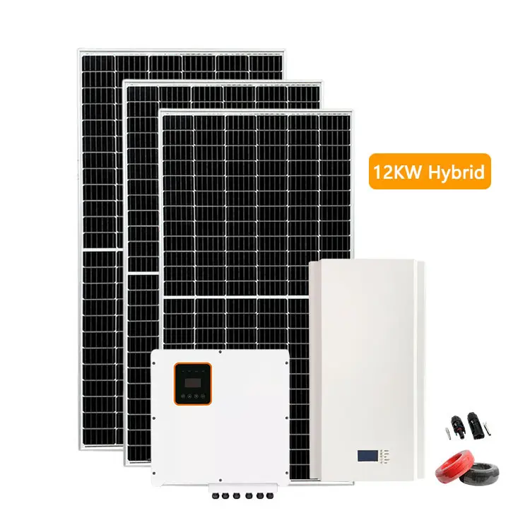10KW 15KW 20KW 25KW 30KW Hybrid Solar Storage System With Lithium Ion Battery 20KWH