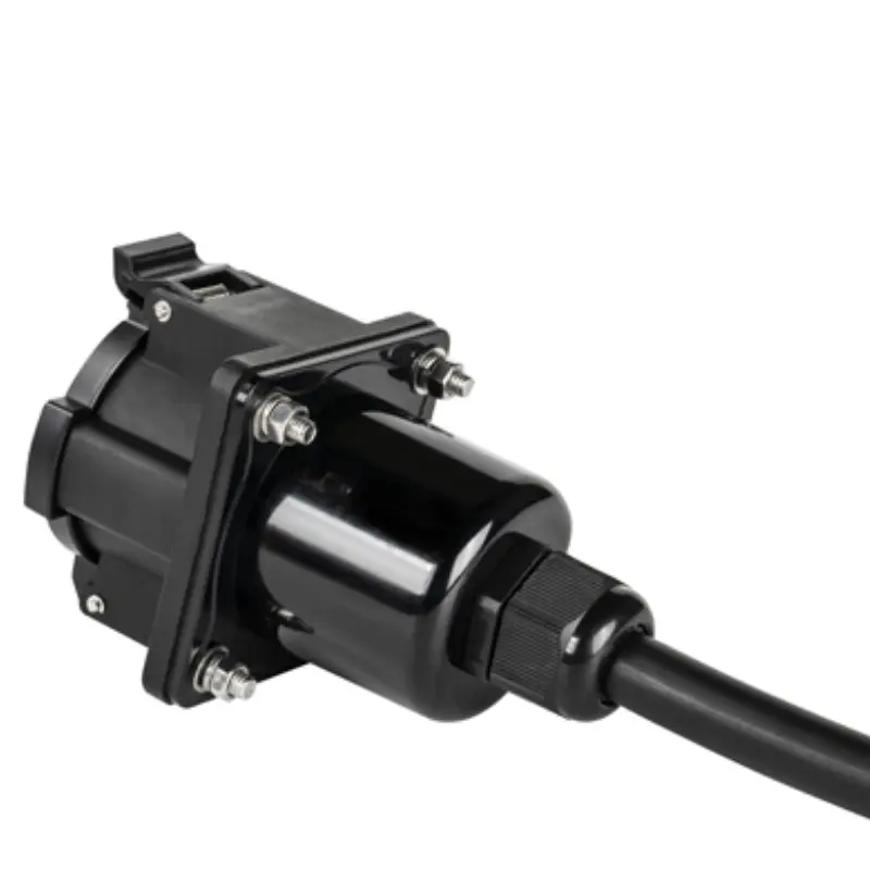 16A 32A SAE J1772 Inlets Socket 240V Type 1 AC EV Charging Socket for Electric Car Charger