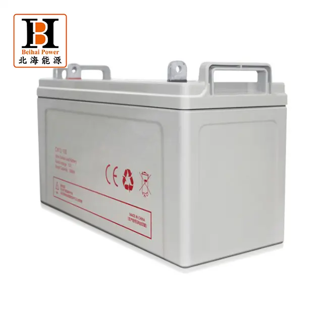 AGM Battery Energy Storage Battery with Photovoltaic Module Solar Panel