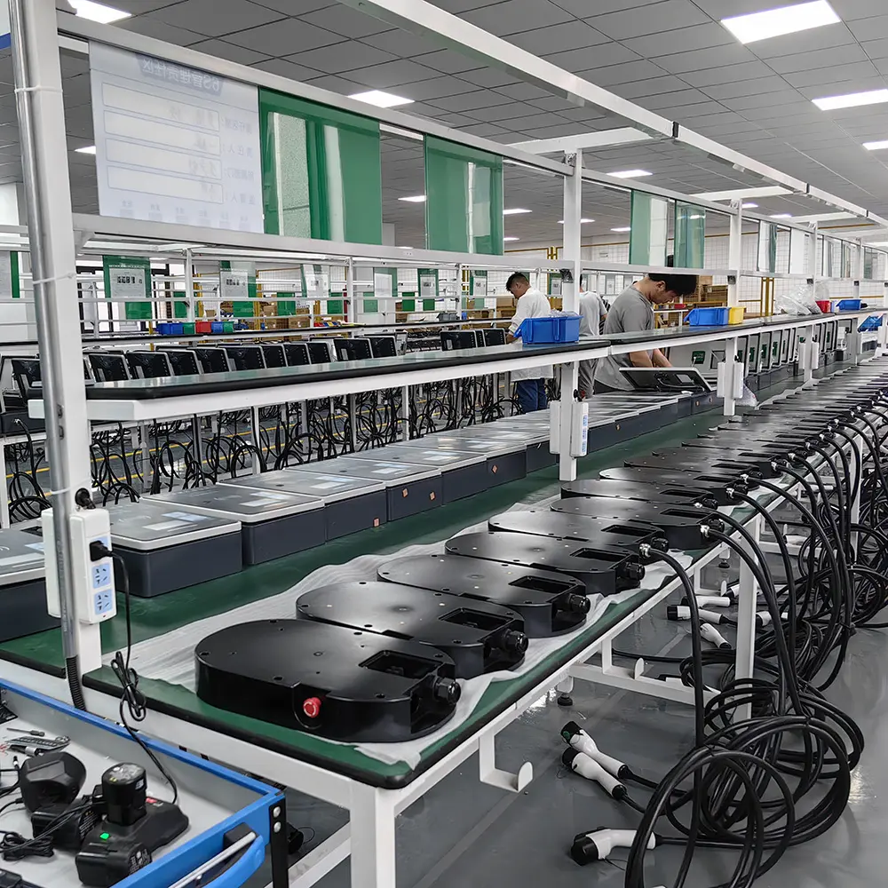 JiuJiang BeiHai Brand National Standard Wall-Mounted Household 7kw 220V AC Electric Car Charger ICE2 Type2 EV Charging Station