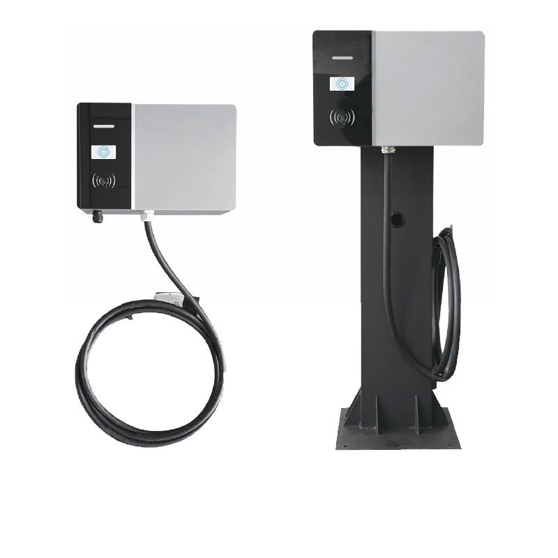 Factory Direct 7KW Wall Mounted DC Charger CCS1 CCS2 GB/T DC Fast Charging Station With Single EV Charger Connector