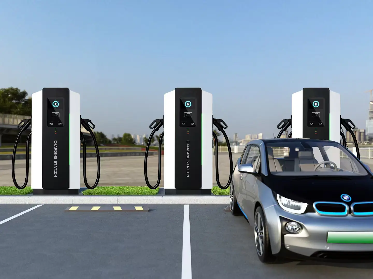 New design of beihai Power charging post goes live