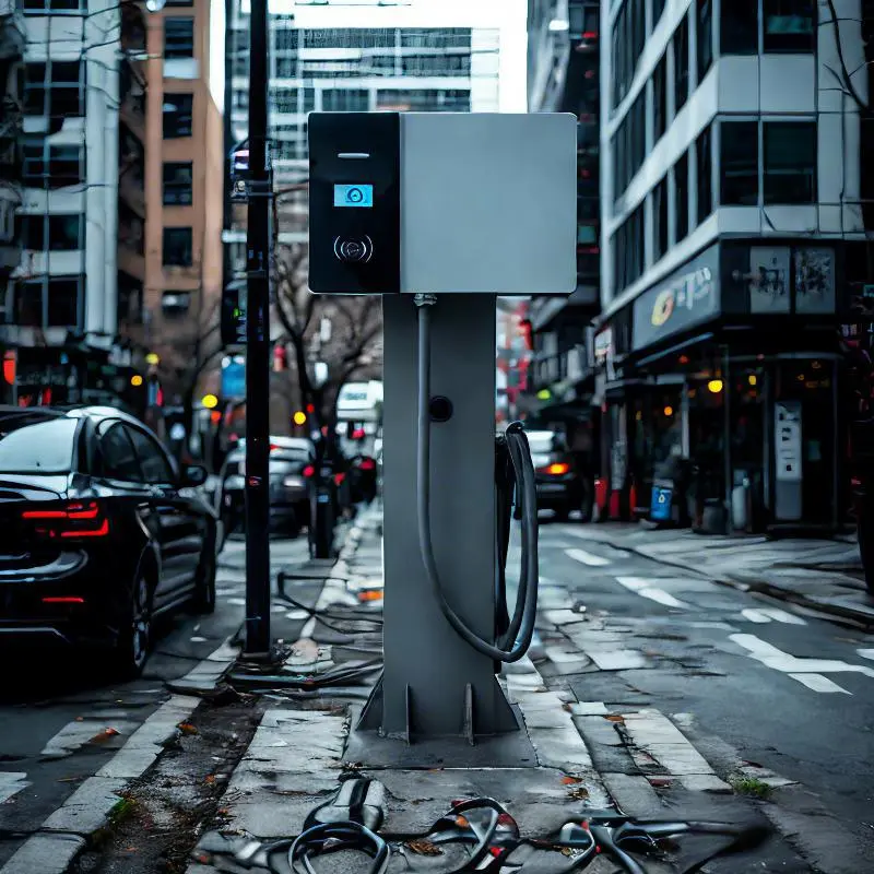 Floor-Mounted Charging Station