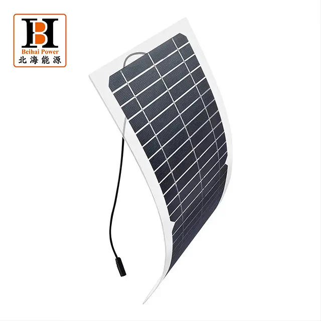 Monocrystalline Bifacial Flexible Solar Panel 335W Half Cell Solar Panel