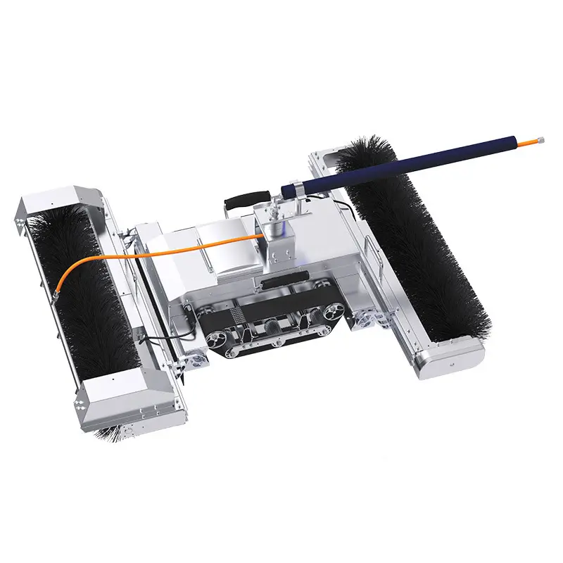 Fully Automated Solar Panel Cleaning Robot