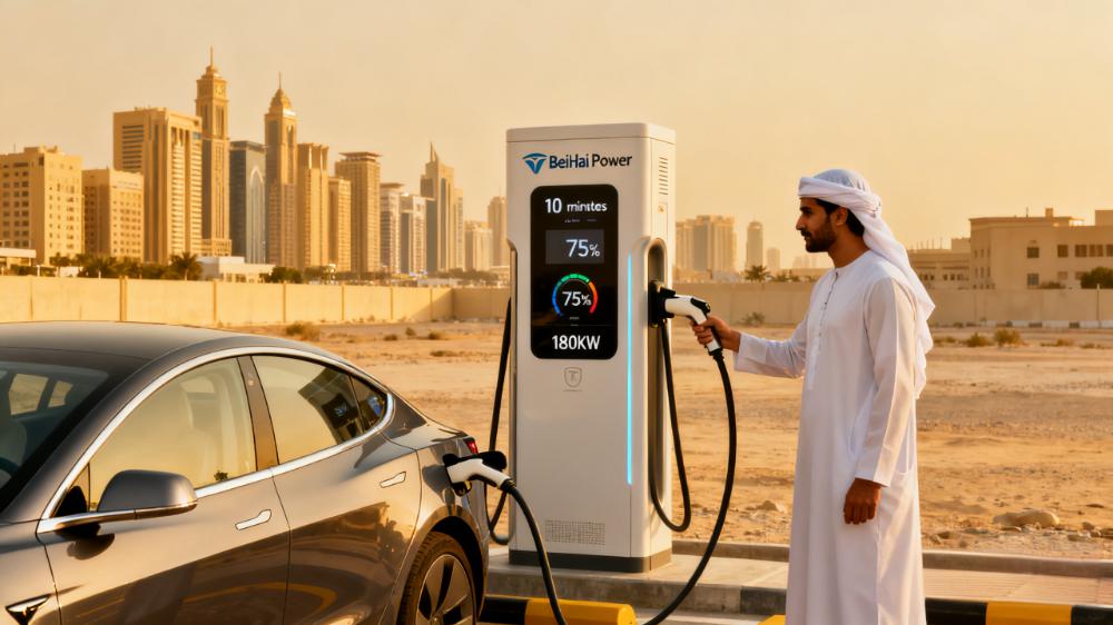 More than 5,000 charging stations are deployed nationwide, mainly covering major cities, highways and commercial areas such as Riyadh and Jeddah.