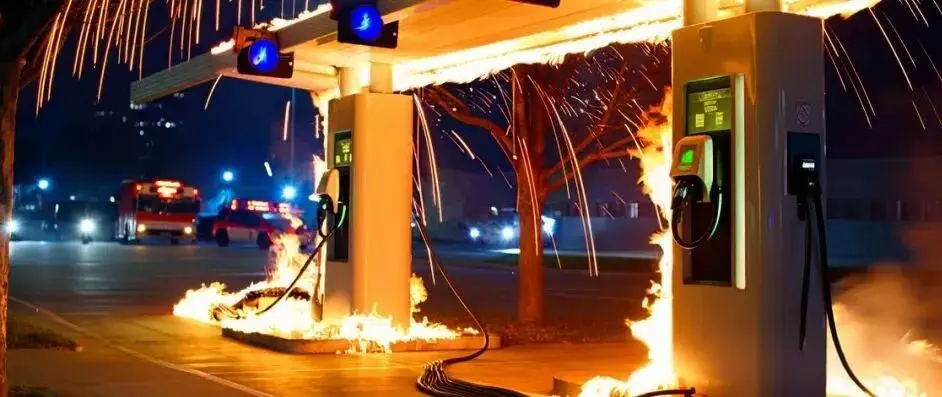 Is it normal for the charging station’s casing and charging cable to get hot during charging, or is it a safety hazard?