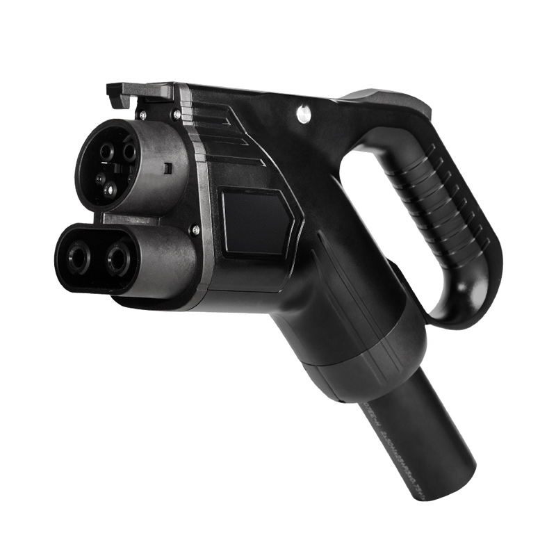 500A CCS1 Liquid Cooling EV Charger Plug CCS J1772 Electric Car Charging Gun DC Fast Charging Station for Electrical Vehicle