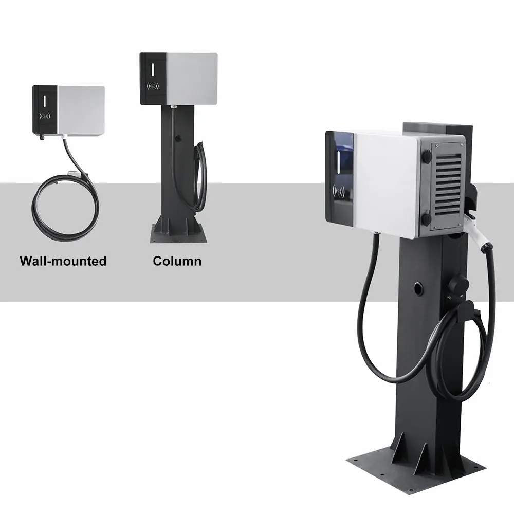 DC EV Fast Charger 7KW 20KW 30KW 40KW Floor-mounted Charging Stations CCS1 CCS2 GB/T DC EV CarCharger