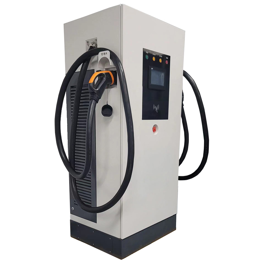 Commercial DC EV Car Fast Charging Station 60kw CCS Chademo Type2 Occp1.6 Rapid EV Charging Point DC Charger Station