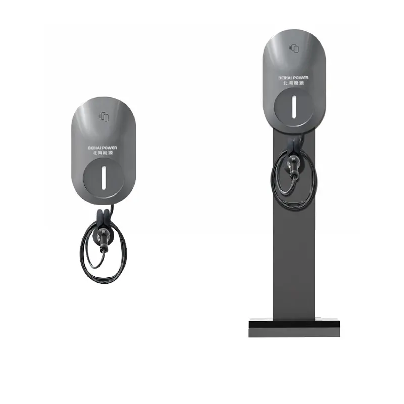 Weatherproof Commercial Level 2 Wall-Mounted AC EV Charger 11KW Home AC Charging Station with Type 2 Charging Plug